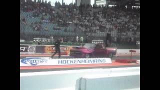 Hockenheim 2010 Super Pro Fastest Doorslammer Pro Mod burnout Velocity Racing [upl. by Yreffoeg846]