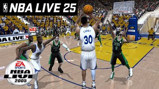 NBA LIVE 2025  Mod for NBA Live 2005  1440p60 [upl. by Enidlareg]