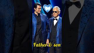 DUET OF THE YEAR Father amp Son Fall on me Andrea and Matteo Bocelli [upl. by Assirak]