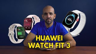 Review Huawei Watch Fit 3  relógio para corrida  como usar seus dados para melhorar o desempenho [upl. by Leva]