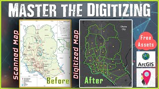 Master the Digitizing in 15 Minutes  ArcGIS InDepth Tutorial [upl. by Ellehsor]