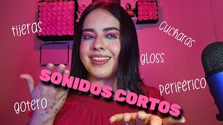 ASMR SONIDOS CORTOS PT2 SONIDOS FAVORITOS DE MIS SEGUIDORES 🫣 [upl. by Airal]