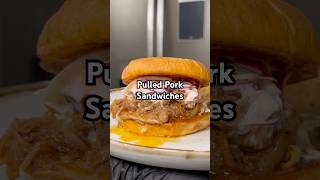 Pulled Pork Sandwiches 🥪 and here’s how to do it❗️pulledpork pork sandwich [upl. by Ihdin]