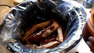 Tender Slow Cooker BBQ Spare Ribs amp Creamy Baked Macoroni [upl. by Flss]