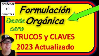 👉 FORMULACIÓN ORGÁNICA Trucos Alcanos Alquenos y Alquinos Ejemplos y ejercicios resueltos desde cero [upl. by Whiffen]