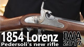 Pedersoli Lorenz rifle and other new stuff at IWA 2017 Part 1 [upl. by Nyhagen852]