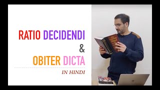 Ratio Decidendi Obiter Dicta in Hindi [upl. by Irat774]