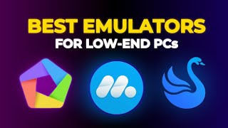 3 BEST Android Emulators for LowEnd PCs NO GRAPHICS CARD [upl. by Haissem16]