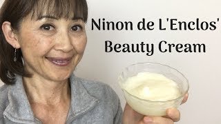 Ninon de LEnclos Beauty Tonic  Cream  Massage Monday 428 [upl. by Ennovi]