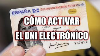 CERTIFICADO DIGITAL Cómo activar el DNI ELECTRÓNICO para hacer gestiones en internet [upl. by Ztnarf]