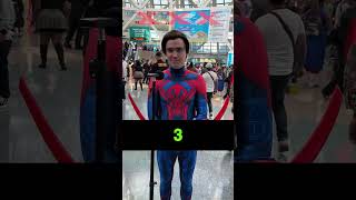 Marvel Trivia with SPIDERMAN 2099 spiderman 2099 marveltrivia mcu marvel cosplay fun [upl. by Corenda835]