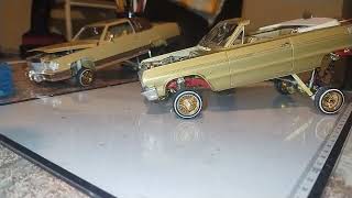 64 impala almost complete 💯 lowrider custom impala oldschool modelcars [upl. by Hanleigh]