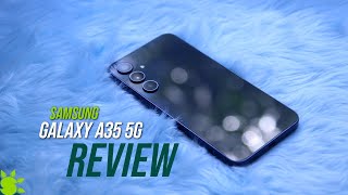 Samsung Galaxy A35 5G Review [upl. by Ellinnet]