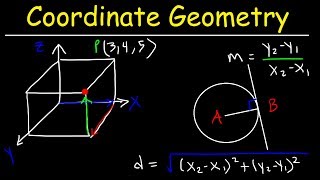 Coordinate Geometry Basic Introduction Practice Problems [upl. by Htebaras315]