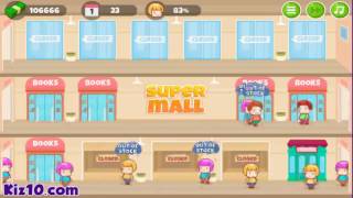 Super Mall  Game Walkthrough Kiz10com  Kiz10girlscom [upl. by Aneerak808]