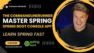 Spring Boot Console App with CommandLineRunner [upl. by Cacia]