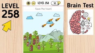 Brain Test Level 258 Save The Town [upl. by Theo168]