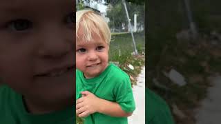 Handsome kiddos are roving through Miami city Walking Toddlers Videos [upl. by Alatea]