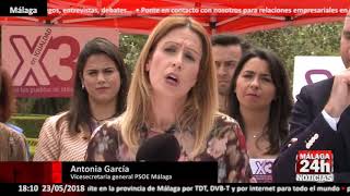 PSOE inicia una campaña reivindicando que se triplique el presupuesto para igualdad en la Diputación [upl. by Lawan]