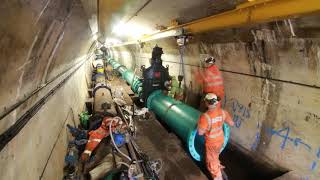 Talybont Reservoir  Valve Replacement TimeLapse [upl. by Karry575]