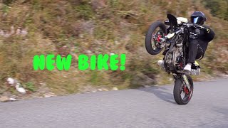 My New Bike Fantic 125 2019  Motovlog [upl. by Nortyad]