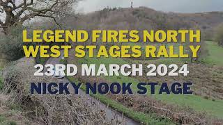 Legend Fires North West Stages Rally 2024 Nicky Nook Stage [upl. by Forster]