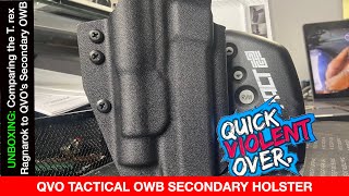 QVO Tactical OWB Secondary Holster for the Prodigy 1911 DS – Unboxing [upl. by Ahselat]