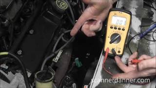 Ford O2 Sensor Testing  wiring tests no bias voltage [upl. by Lapotin]