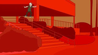 Ryan Decenzos nightmare of skating El Toro Nine Club Animation [upl. by Aric]