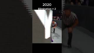 Every AJ Styles Royal Rumble Elimination edit 🔥 [upl. by Kcirneh]