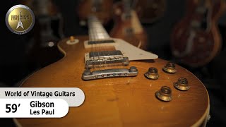 1959 Gibson Les Paul Standard  quotThe World of Vintage Guitarsquot [upl. by Enilaf]