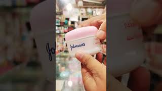 Johnsons moisture cream skincare trendingsong trendingrapsong foryoupageofficiall plzsubscribe [upl. by Ayitahs]