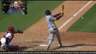 Brewers vs Cardinals series play breakdowns [upl. by Goldfinch]