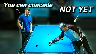 Confident Young PLAYER Did NOT EXPECT this COMEBACK from Old EFREN REYES [upl. by Keyek]