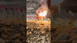 Domino with cracker🫢domino dominoplay experiment shortsvideo happydiwali viralshorts￼ [upl. by Gerhardine]