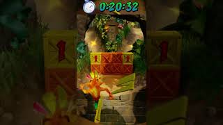 N SANITY BEACH Platinum Time Trial  crashbandicoot timetrial [upl. by Nosloc]