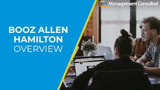 Booz Allen Hamilton Overview [upl. by Allicserp]