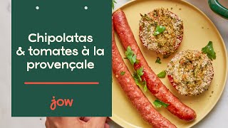 Recette de Chipolatas amp tomates à la provençale [upl. by Marlon502]