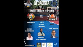 Torneo Superior La Caobita l Domingo 22 de Septiembre l Juego 1 l BEnriquillo vs Casandra [upl. by Beckie]