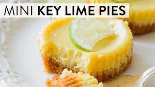 Mini Key Lime Pies  Sallys Baking Recipes [upl. by Nnylyrehc]