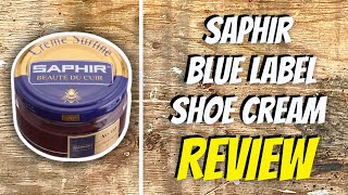 Saphir Cream Polish  SAPHIR BEAUTÉ DU CUIR  Review [upl. by Isidro]