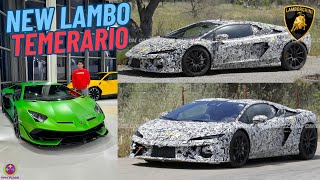 THE NEW LAMBORGHINI TEMERARIO V8  😍😍😍 [upl. by Rosabelle452]