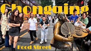 I ❤️ Chongqing My favorite city in China Lets check out FOOD STREET [upl. by Magbie272]