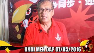 Jaku Tesau Ari Thomas Tegong Laka ngasuh Dayak ngundi DAP 07052016 [upl. by Zelle]