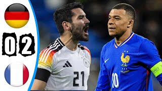 Germany vs France 20  All Goals Extеndеd Hіghlіghts 2024 [upl. by Ydarb]