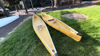 Wenonah Basswood and Prism Solo Canoes [upl. by Notpmah]