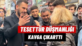 Tesettür Düşmanlığı Hakaret Kavga HAZIMSIZLIK [upl. by Medea]