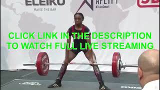 🔴LIVE• BUCS Weightlifting and ParaPowerlifting Championships 2023 LIVESTREAM [upl. by Laehcym]