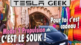 Le Y propulsion met le SOUK chez TESLA  Entre retard cadeaux et négo [upl. by Ottilie]