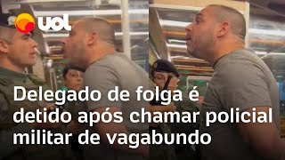 Delegado embriagado é detido após desacatar policial militar no Ceará Vagabundo Veja vídeo [upl. by Haig946]